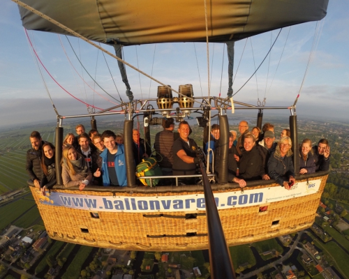 Ballonvaart Waddinxveen naar Haastrecht